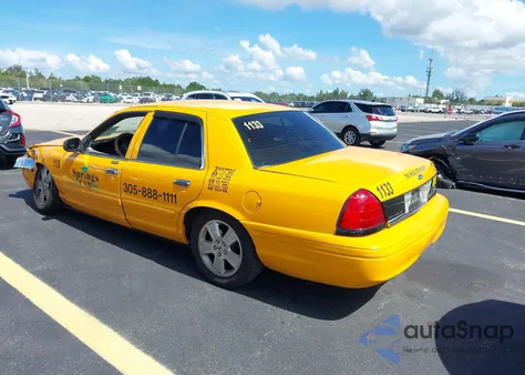 2011 Ford Crown Victoria Lx из США, поврежденный, VIN 2FABP7EV9BX174628